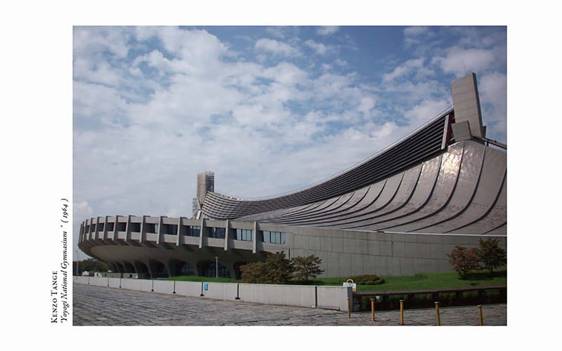 丹下健三 代々木国立体育館 (1964)