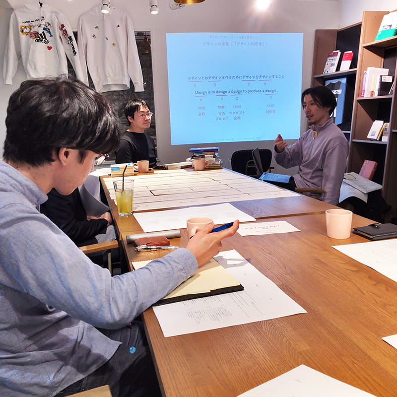 デザインのよみかた〈再読〉講義風景